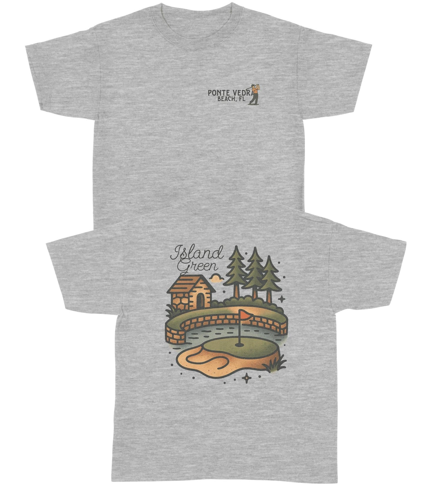 Island Green YOUTH T-Shirt - Old Time Sports