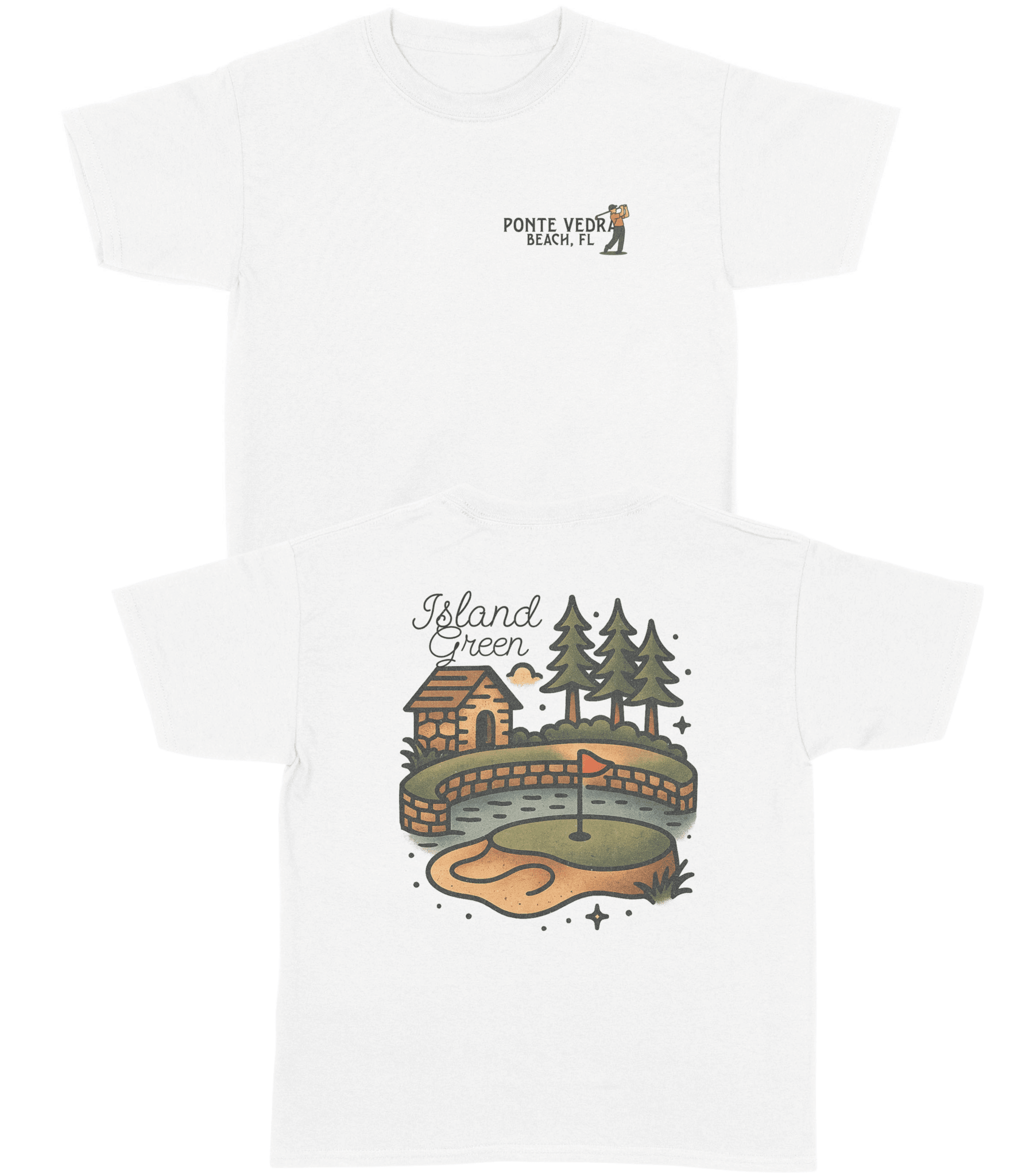 Island Green YOUTH T-Shirt - Old Time Sports