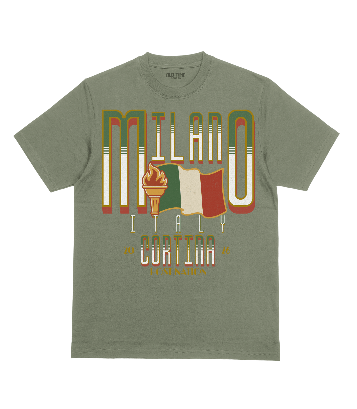 Italy 2026 Milano T-Shirt - Old Time Sports