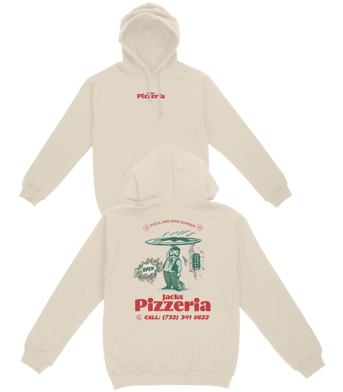 Jacks Pizzeria Basic Hoodie