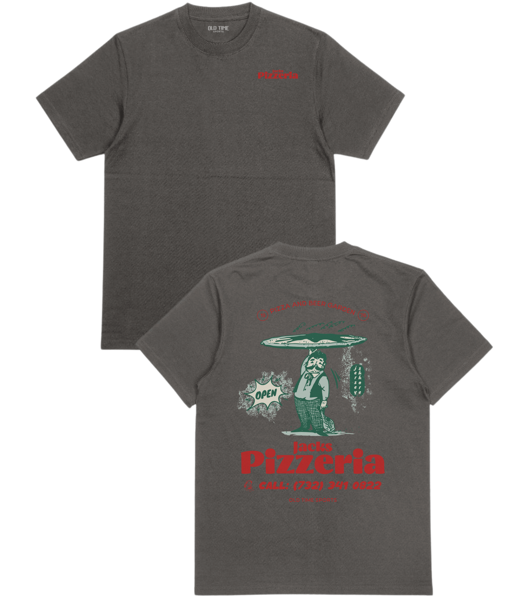 Jacks Pizzeria T-Shirt - Old Time Sports
