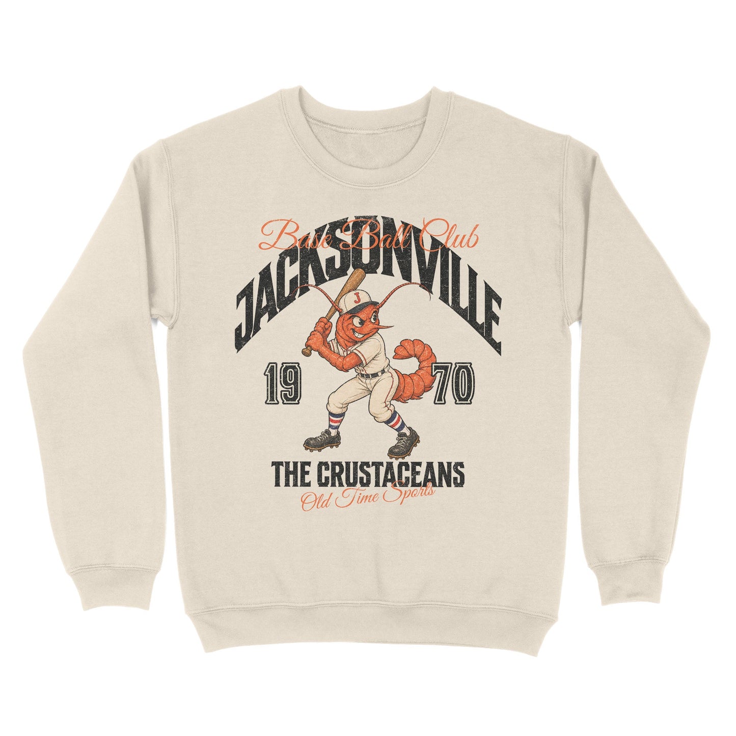Jacksonville Base Ball Club Basic Crewneck - Old Time Sports