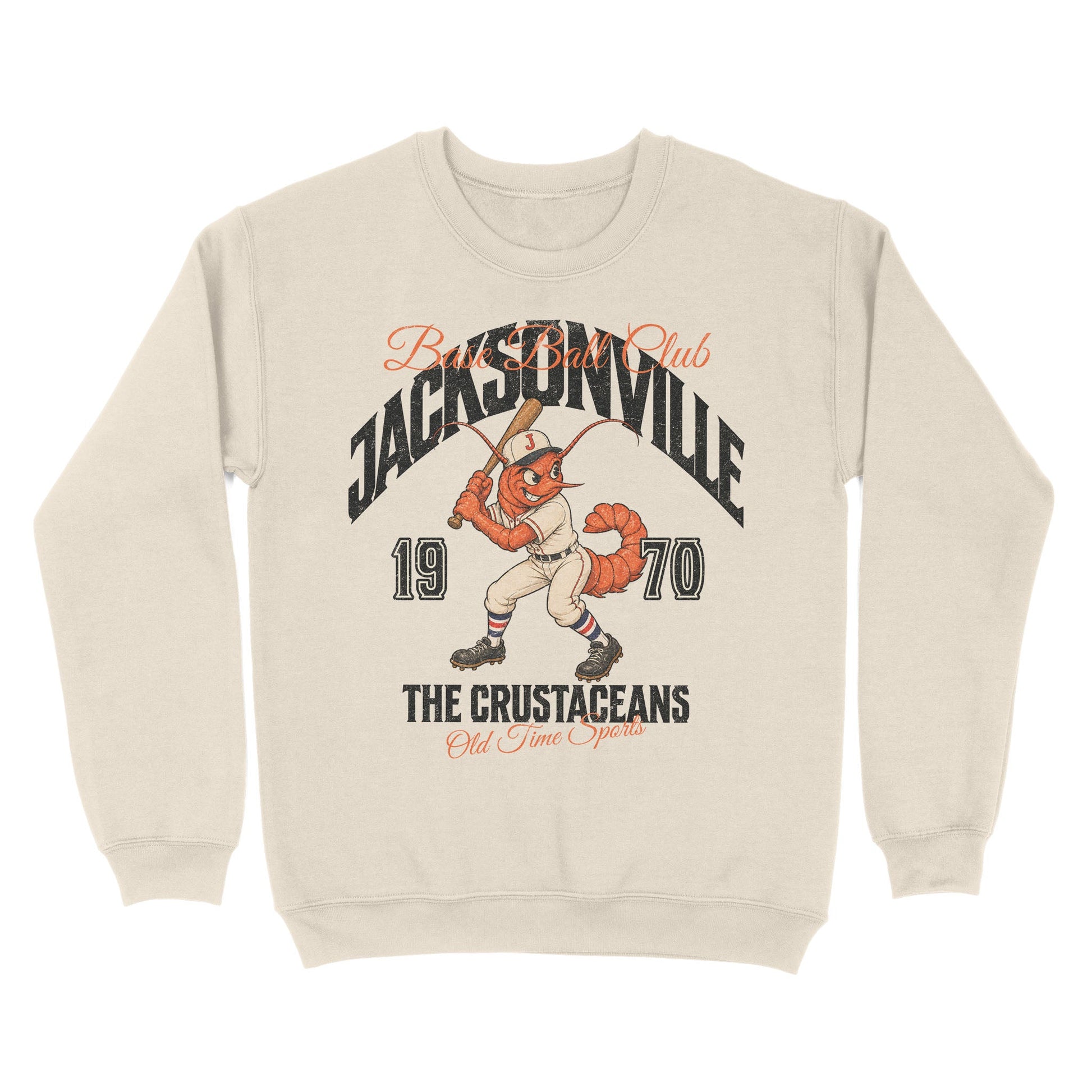 Jacksonville Base Ball Club Basic Crewneck - Old Time Sports