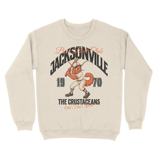 Jacksonville Base Ball Club Basic Crewneck - Old Time Sports