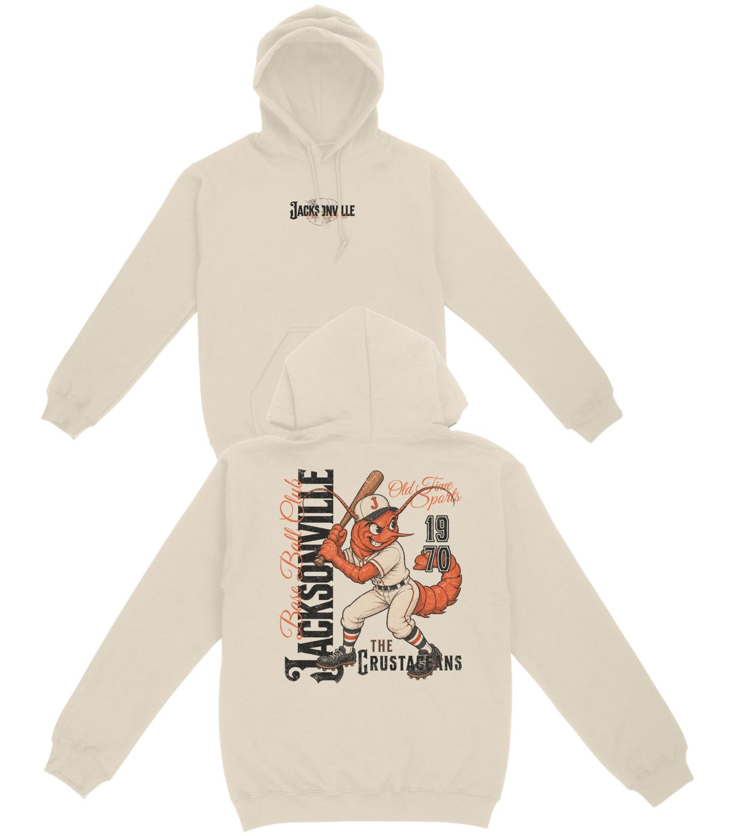 Jacksonville Base Ball Club Basic Hoodie - Old Time Sports