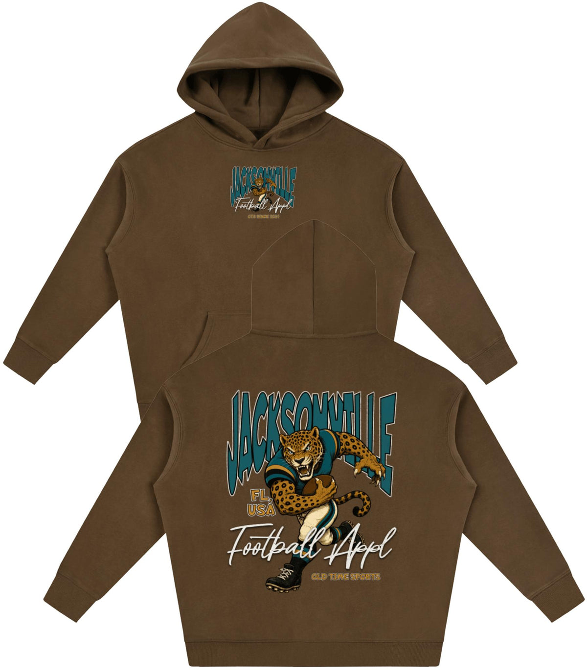 Jacksonville Football Appl. Warmup Hoodie - Old Time Sports