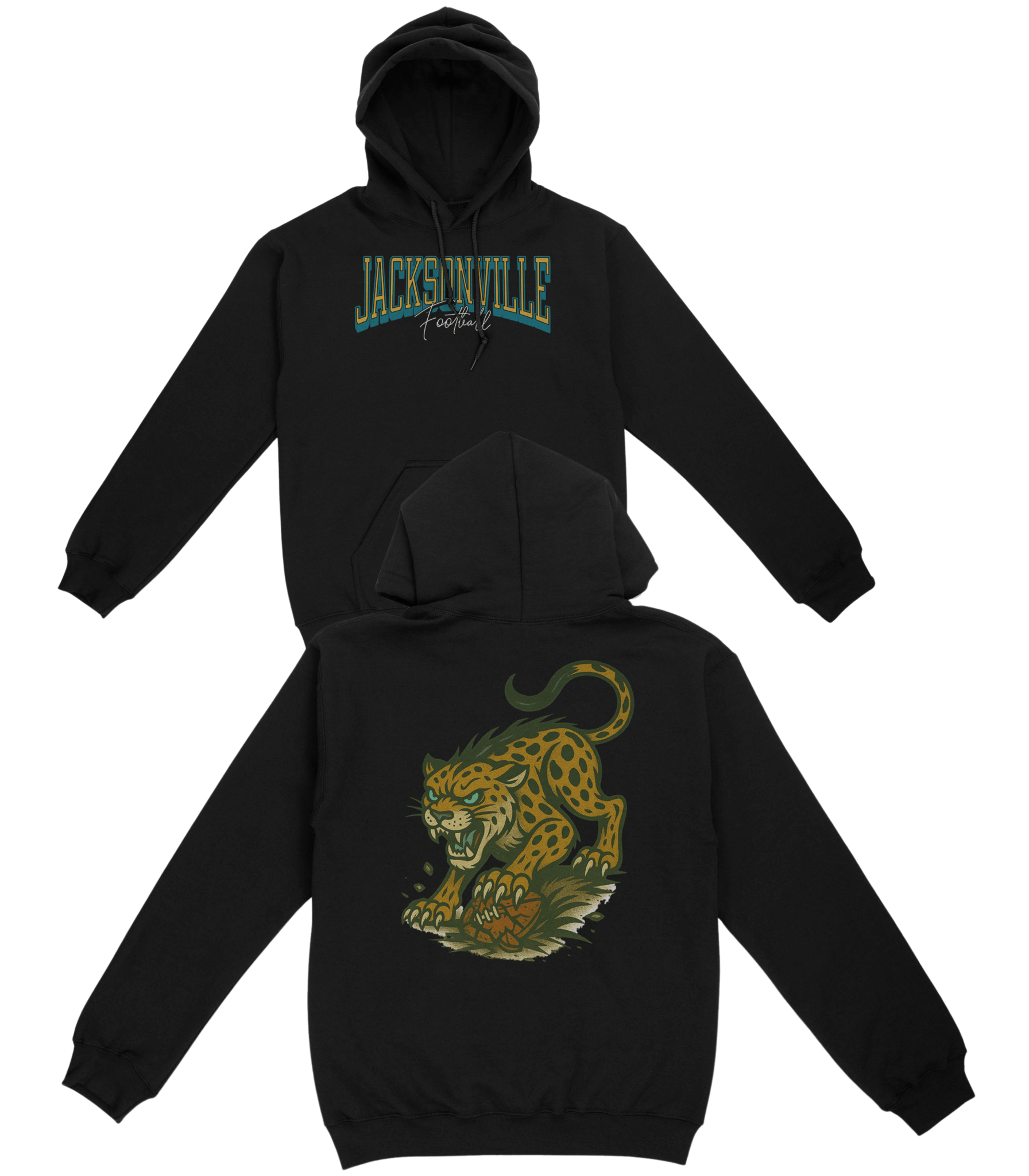 Jacksonville Football Basic Hoodie - Old Time Sports