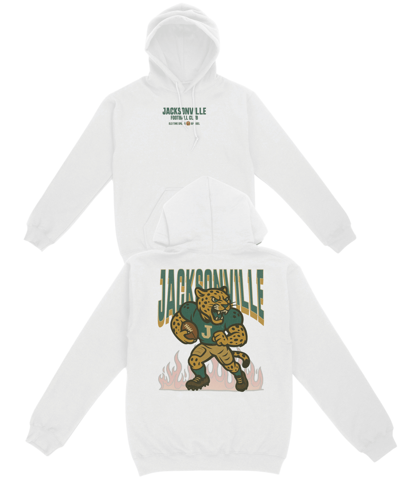Jacksonville Football Club Basic Hoodie - Old Time Sports