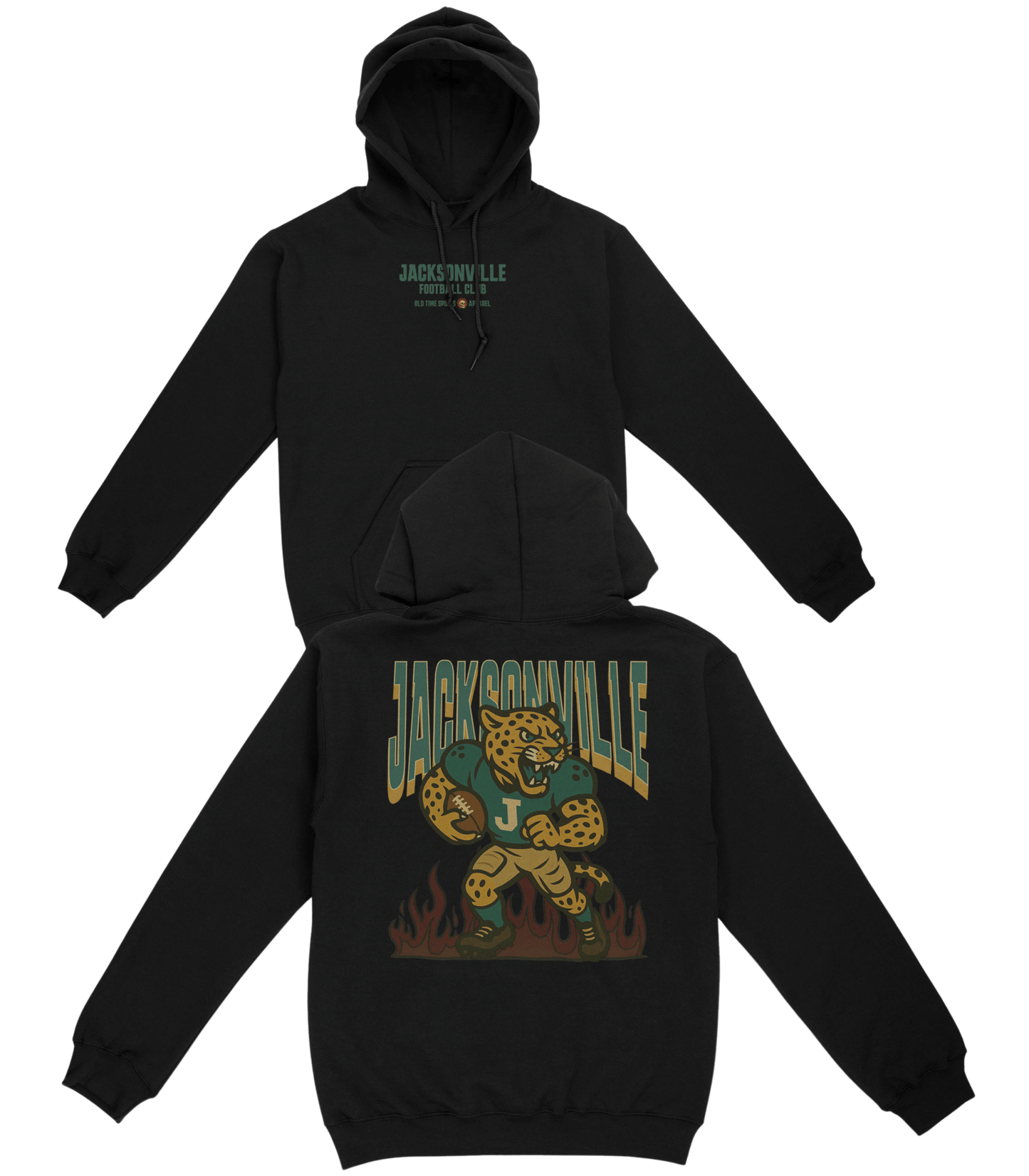 Jacksonville Football Club Basic Hoodie - Old Time Sports