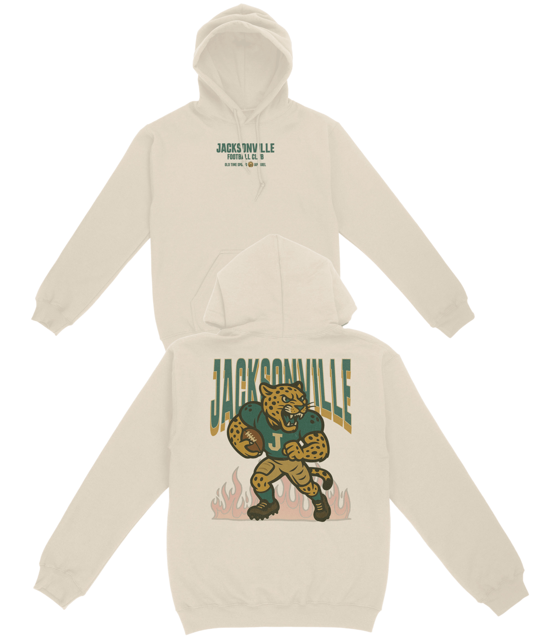 Jacksonville Football Club Basic Hoodie - Old Time Sports