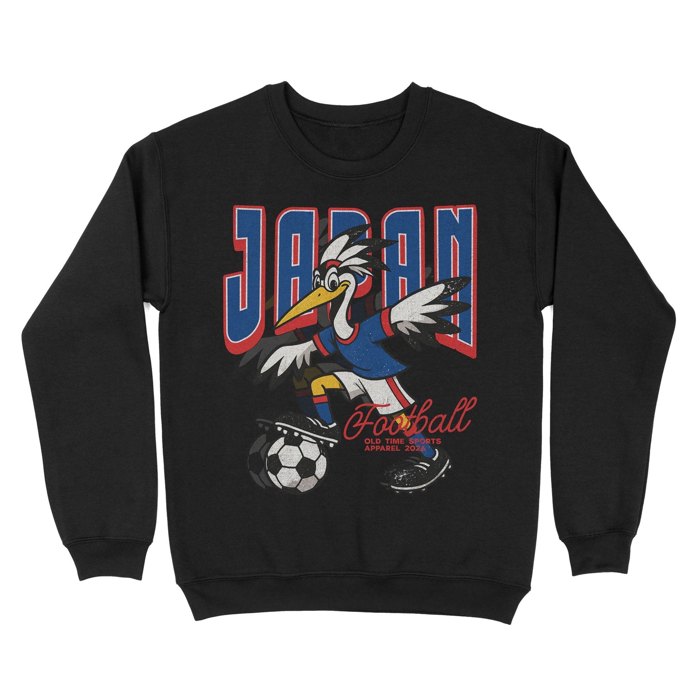 Japan Football Basic Crewneck - Old Time Sports