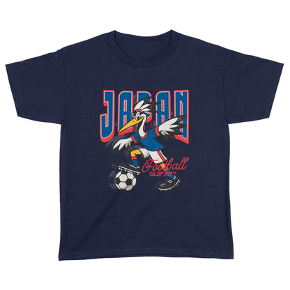 Japan Football v2 YOUTH T-Shirt - Old Time Sports