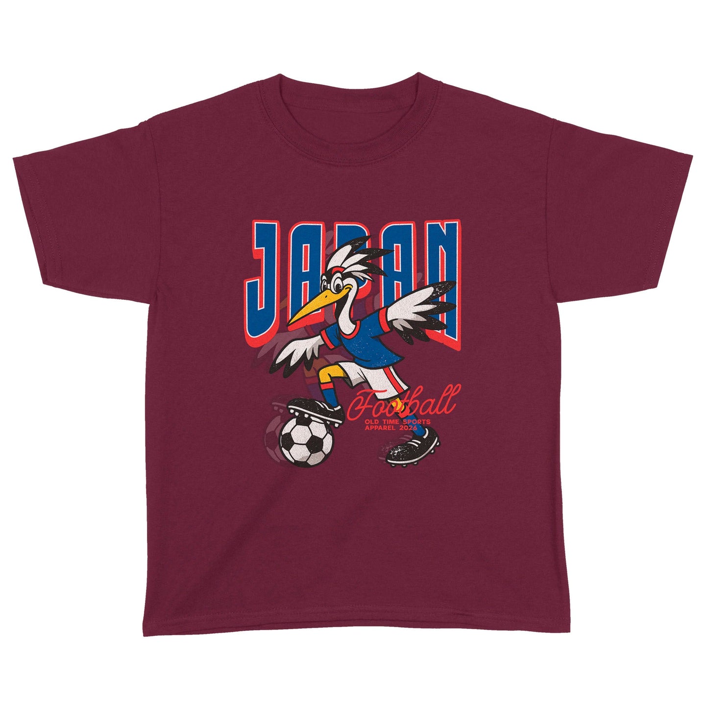 Japan Football v2 YOUTH T-Shirt - Old Time Sports