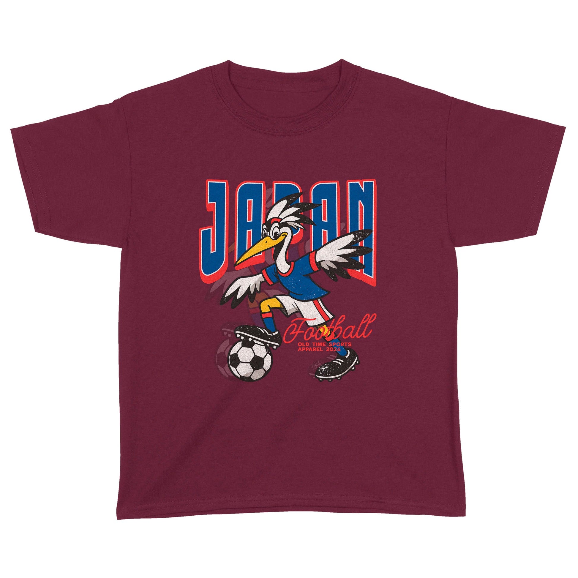 Japan Football v2 YOUTH T-Shirt - Old Time Sports