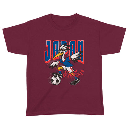 Japan Football v2 YOUTH T-Shirt - Old Time Sports