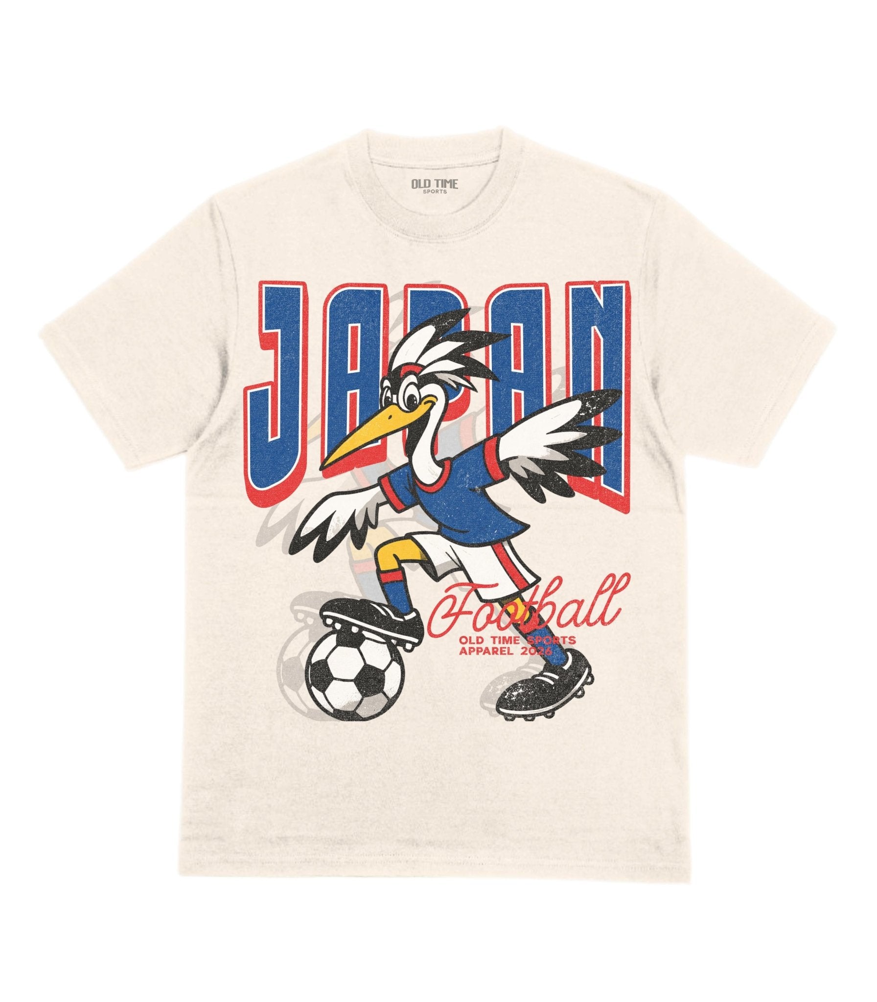 Japanese Football v2 T-shirt - Old Time Sports