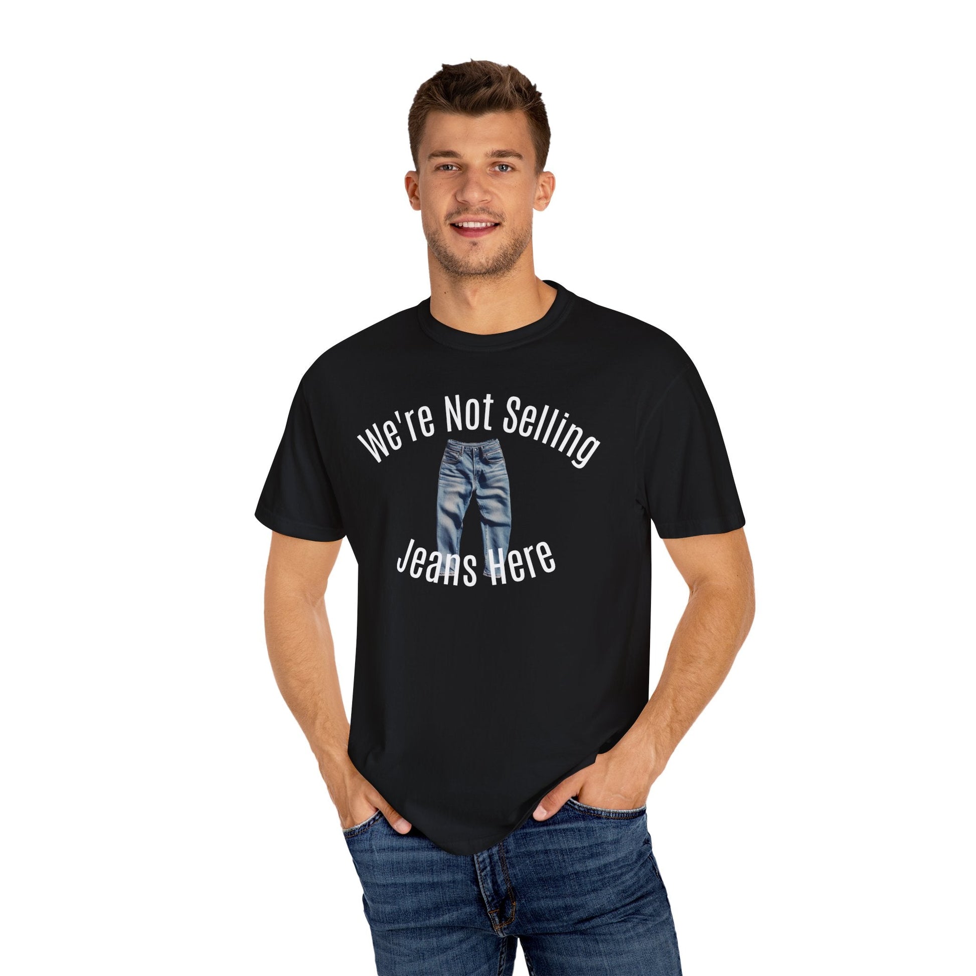 Jeans Salesman T-Shirt - Old Time Sports
