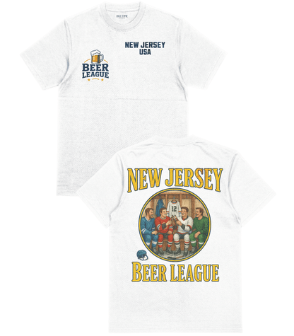 Jersey Beer League T-Shirt - Old Time Sports