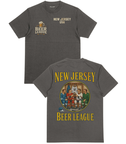 Jersey Beer League T-Shirt - Old Time Sports