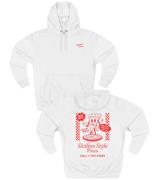Johnny's Pizza Hoodie - Old Time Sports