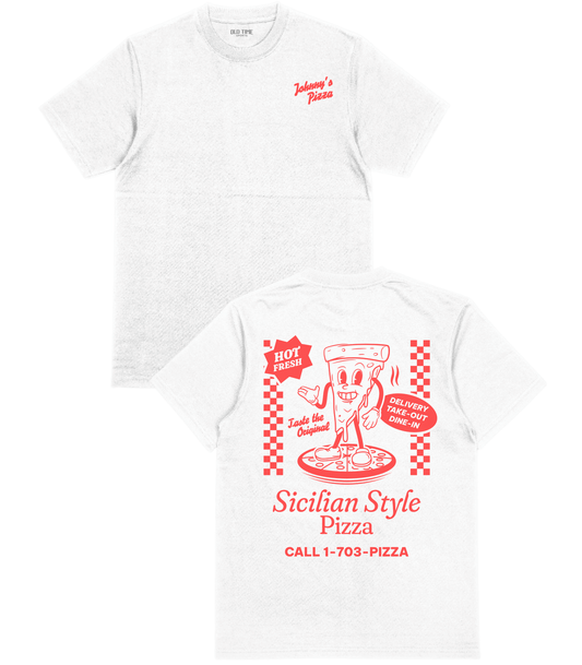 Johnny's Pizza T-Shirt - Old Time Sports