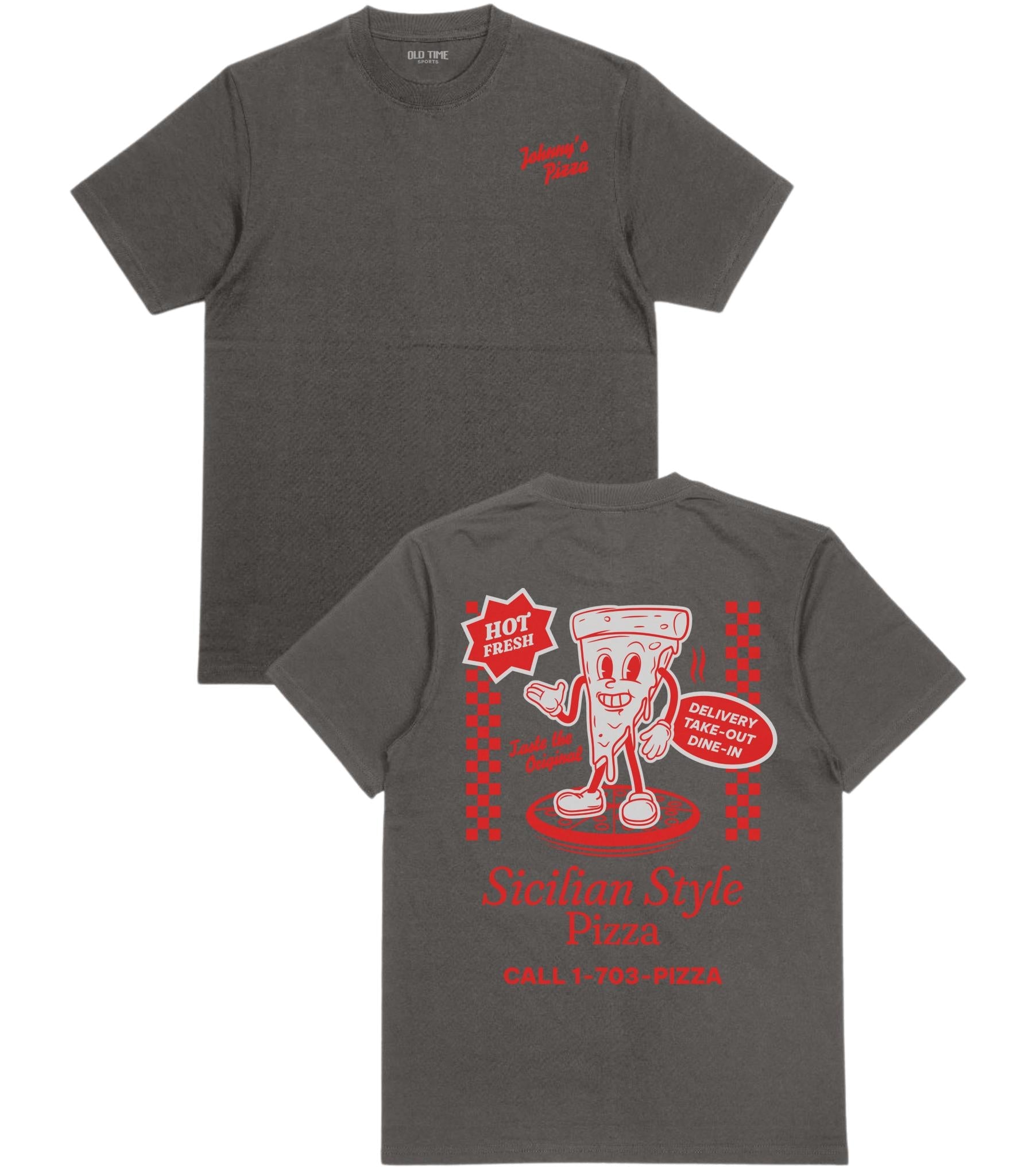 Johnny's Pizza T-Shirt – Old Time Sports