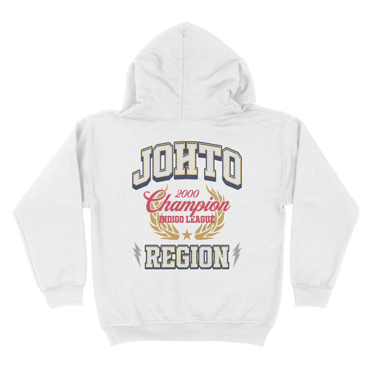 Johto Region YOUTH Hoodie - Old Time Sports