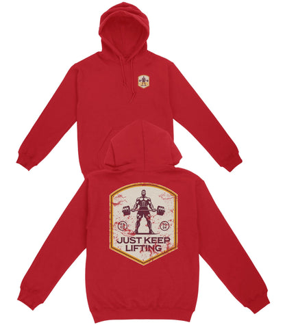 Just Keep Lifting Basic Hoodie - Old Time Sports