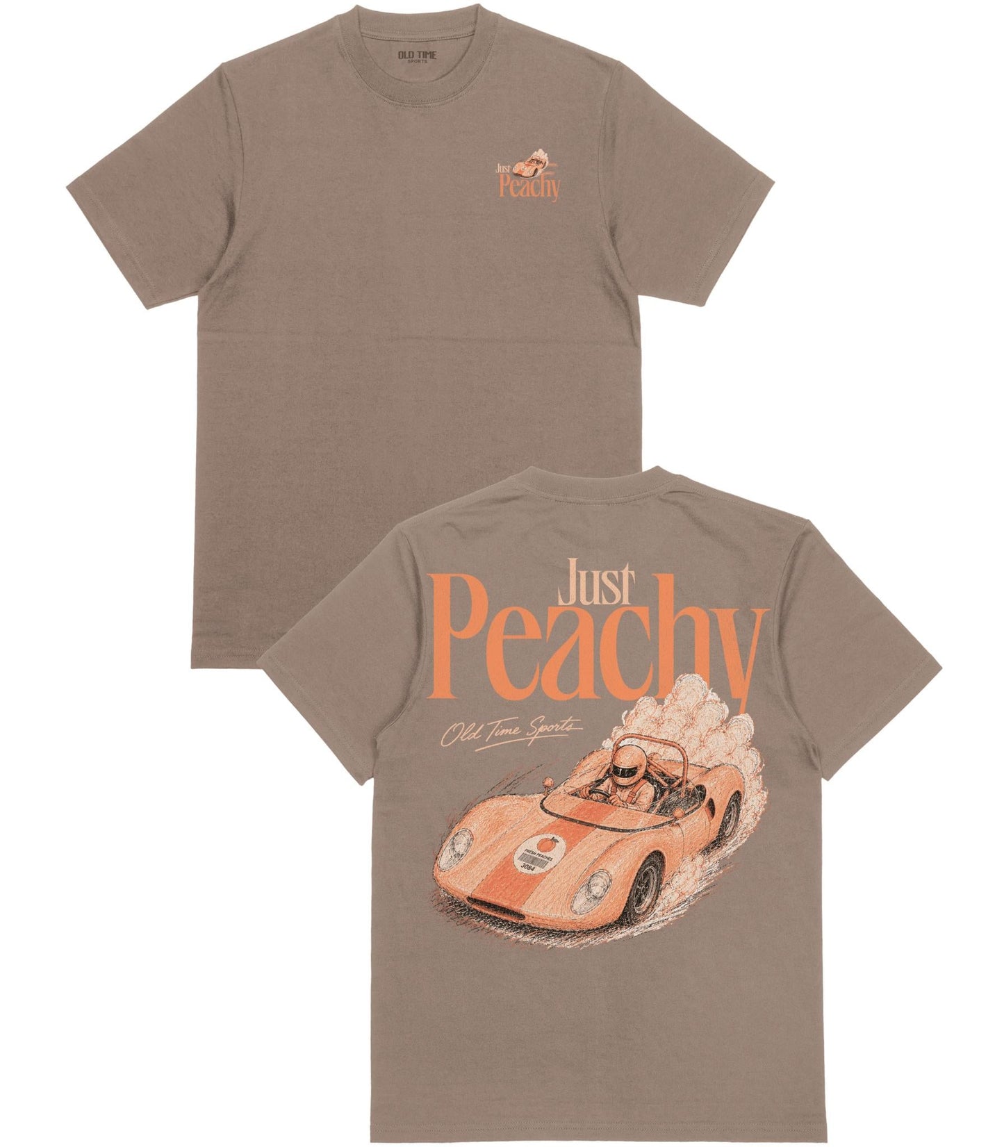 Just Peachy T-Shirt - Old Time Sports