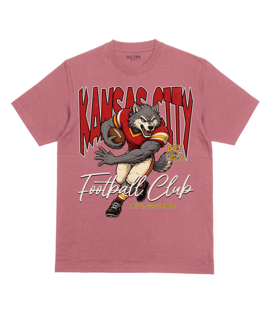 Kansas City Football 1960 v2 T-Shirt - Old Time Sports