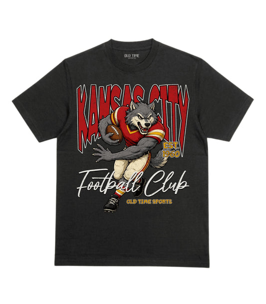 Kansas City Football 1960 v2 T-Shirt - Old Time Sports
