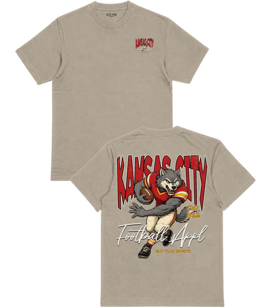 Kansas City Football Appl. T-Shirt - Old Time Sports