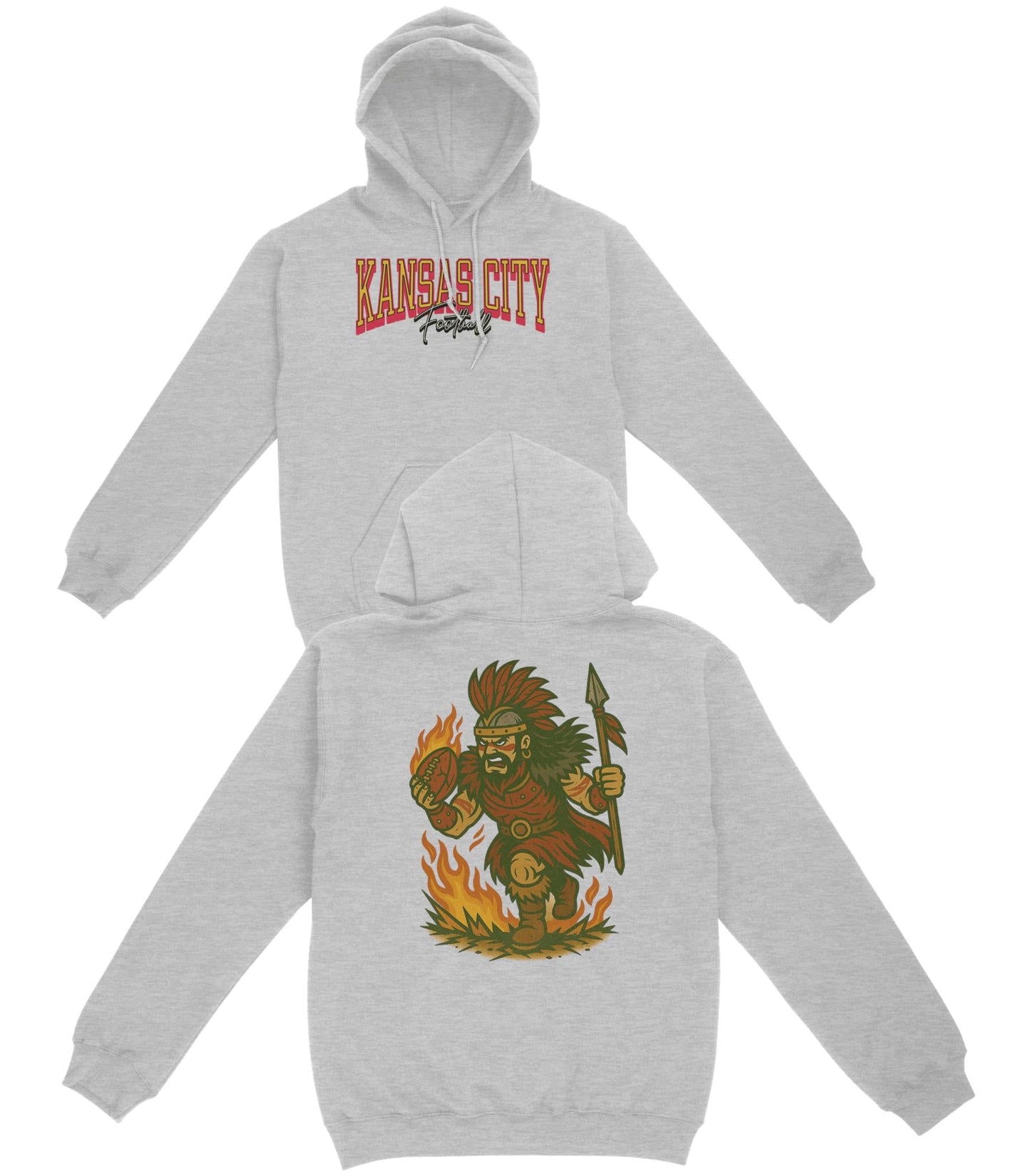Kansas City Football Basic Hoodie