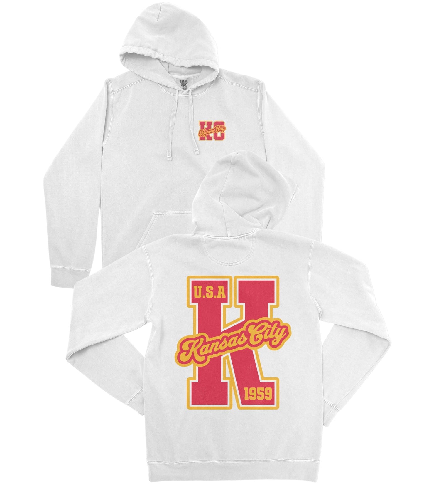 Kansas City Football Premium Hoodie