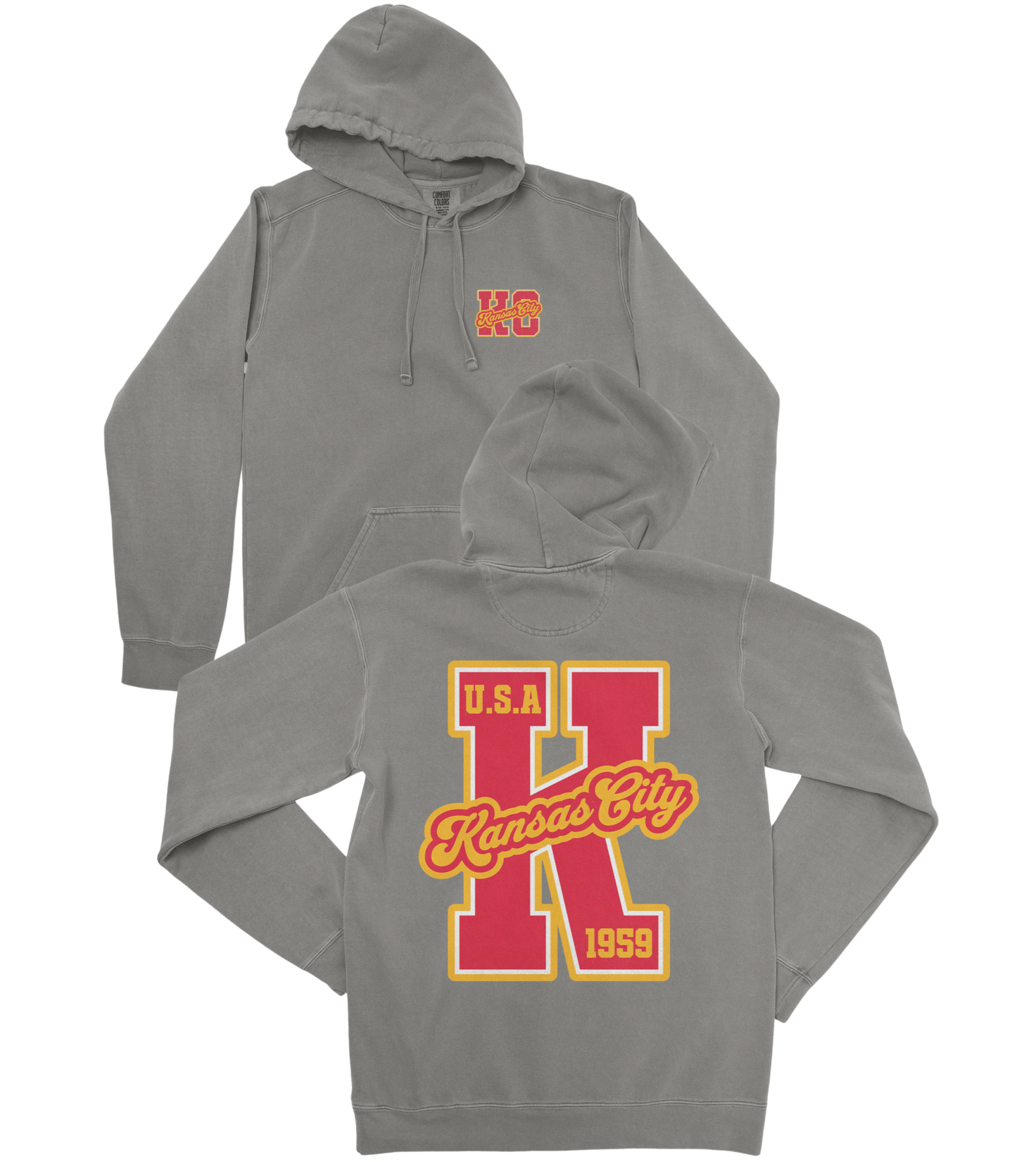 Kansas City Football Premium Hoodie - Old Time Sports