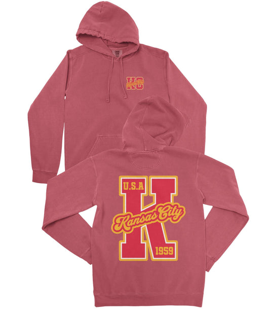 Kansas City Football Premium Hoodie