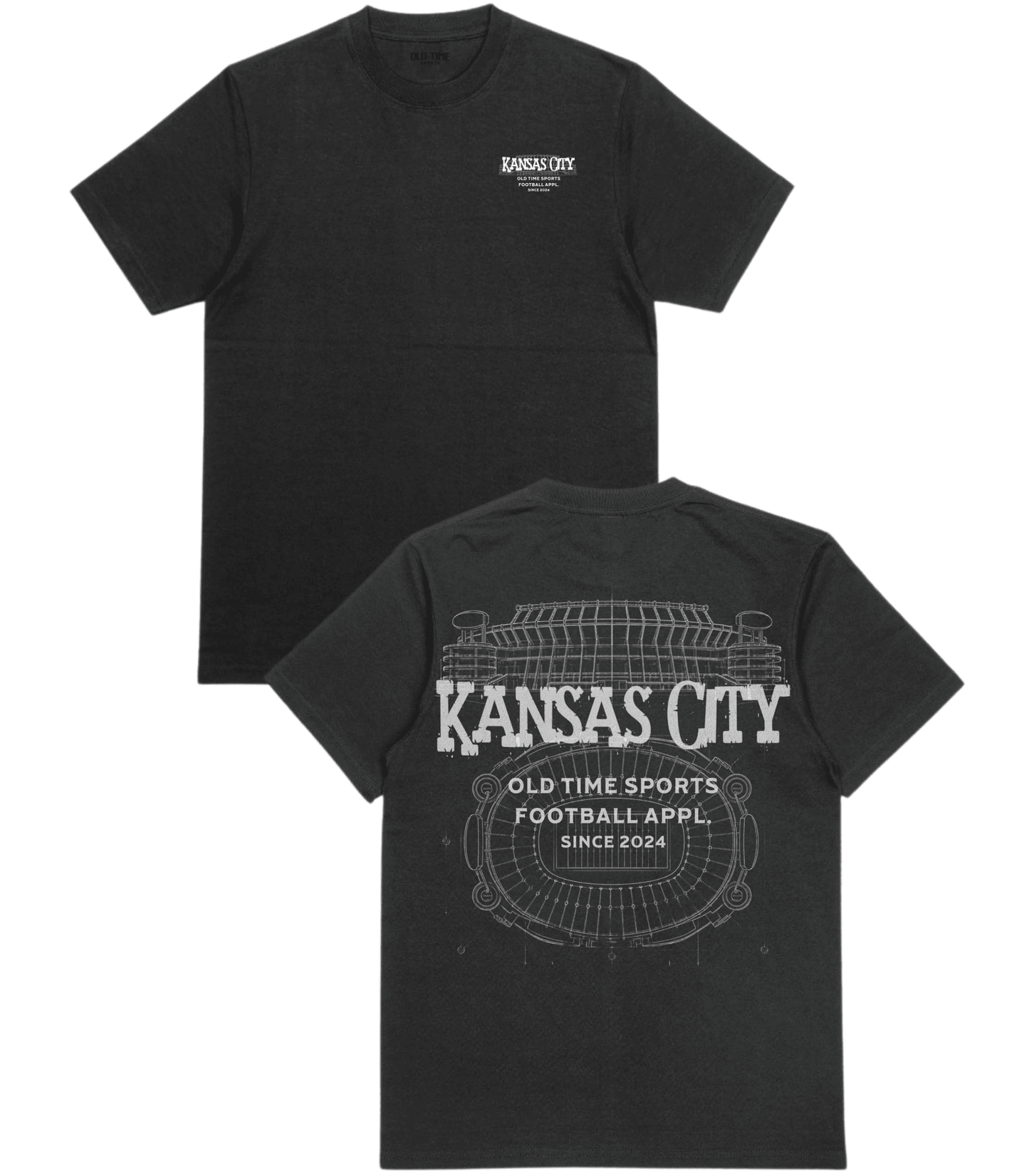 Kansas City Plans T-Shirt - Old Time Sports