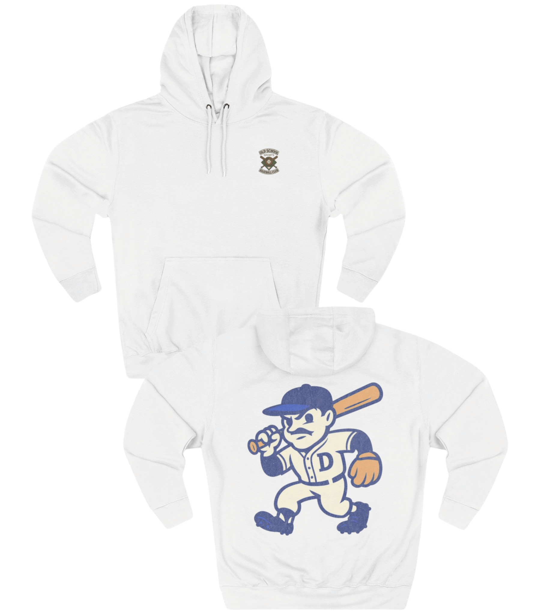 LA Baseball v3 Hoodie - Old Time Sports