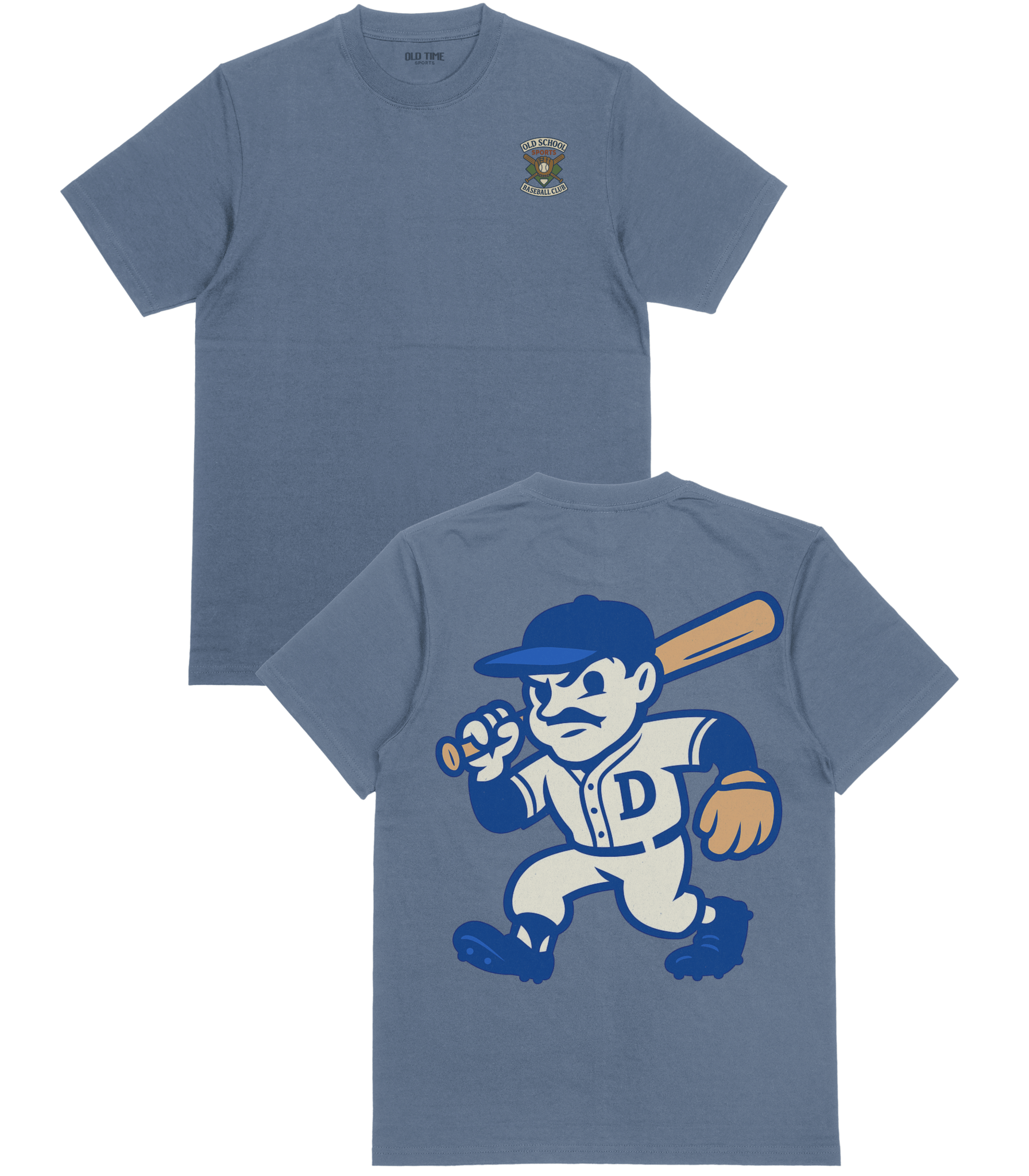 LA Baseball v3 T-Shirt - Old Time Sports