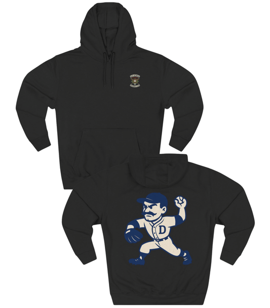 LA Baseball v4 Hoodie - Old Time Sports