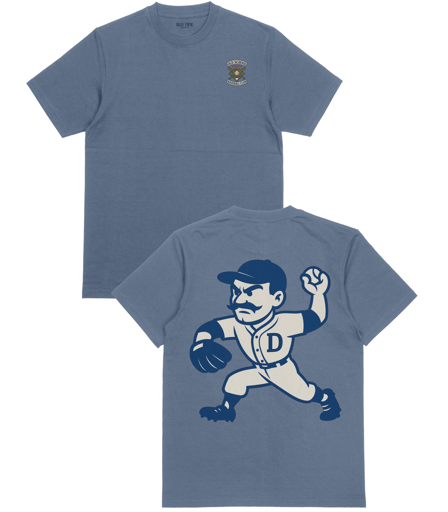 LA Baseball v4 T-Shirt - Old Time Sports