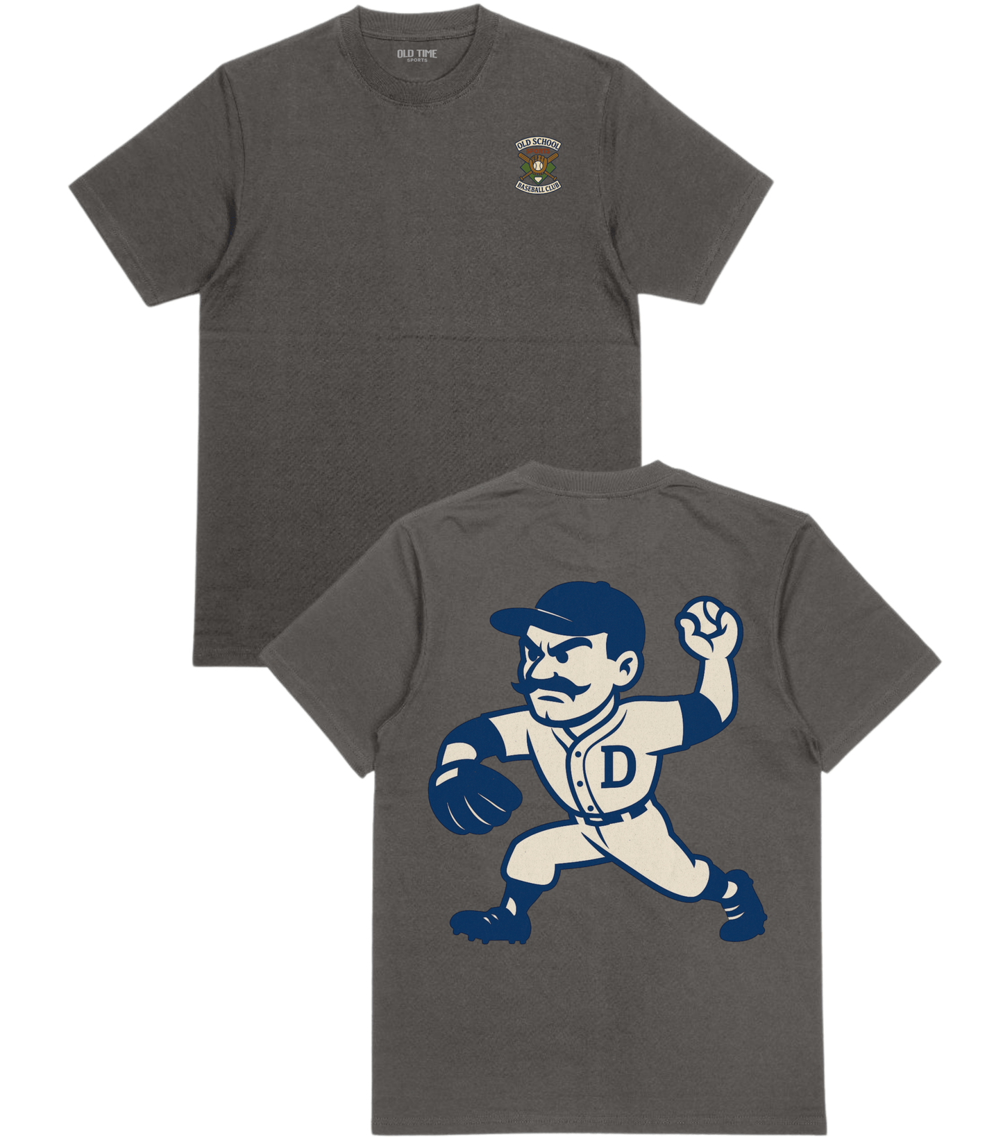 LA Baseball v4 T-Shirt - Old Time Sports