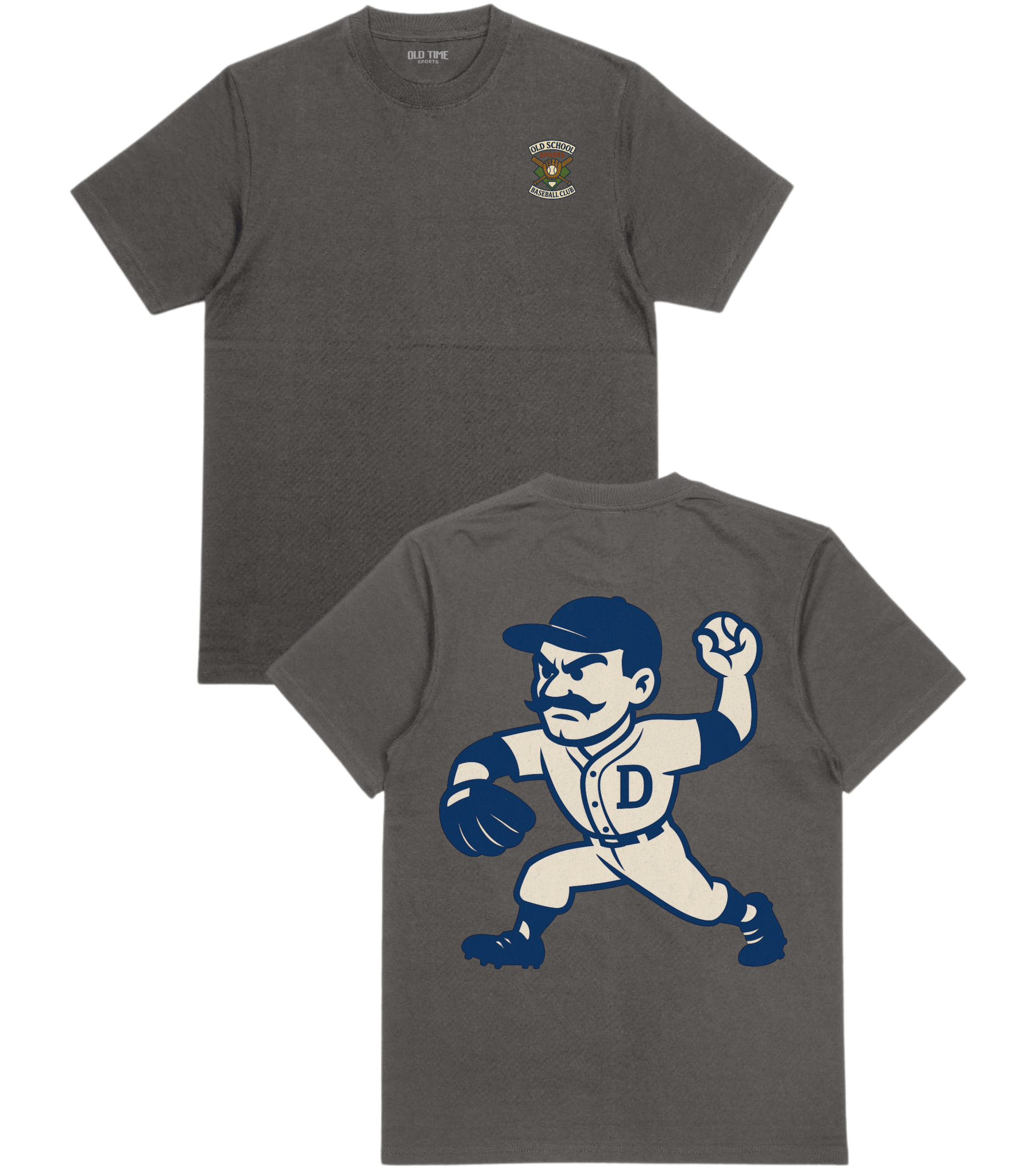 LA Baseball v4 T-Shirt - Old Time Sports