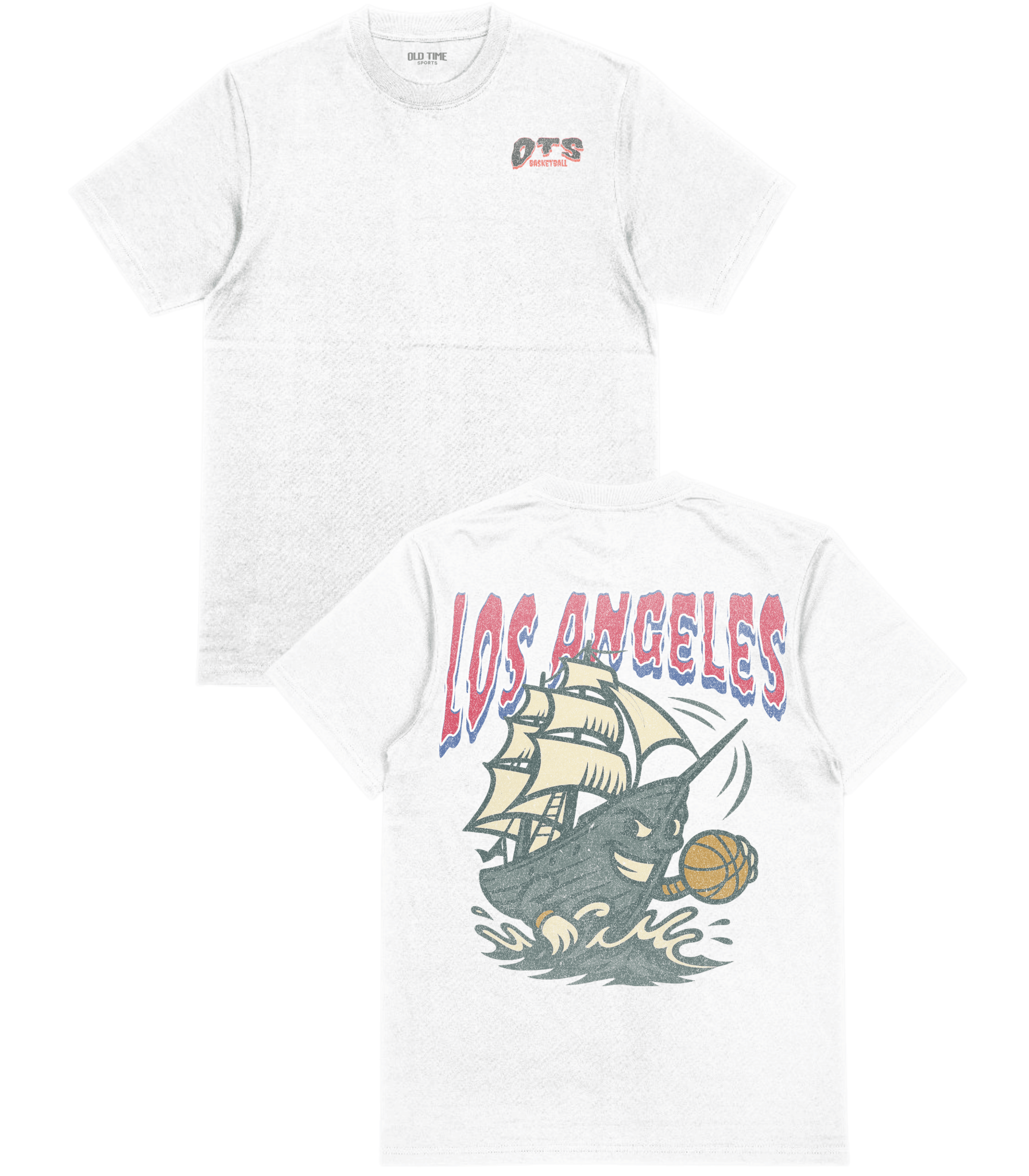 LA Basketball T-Shirt - Old Time Sports
