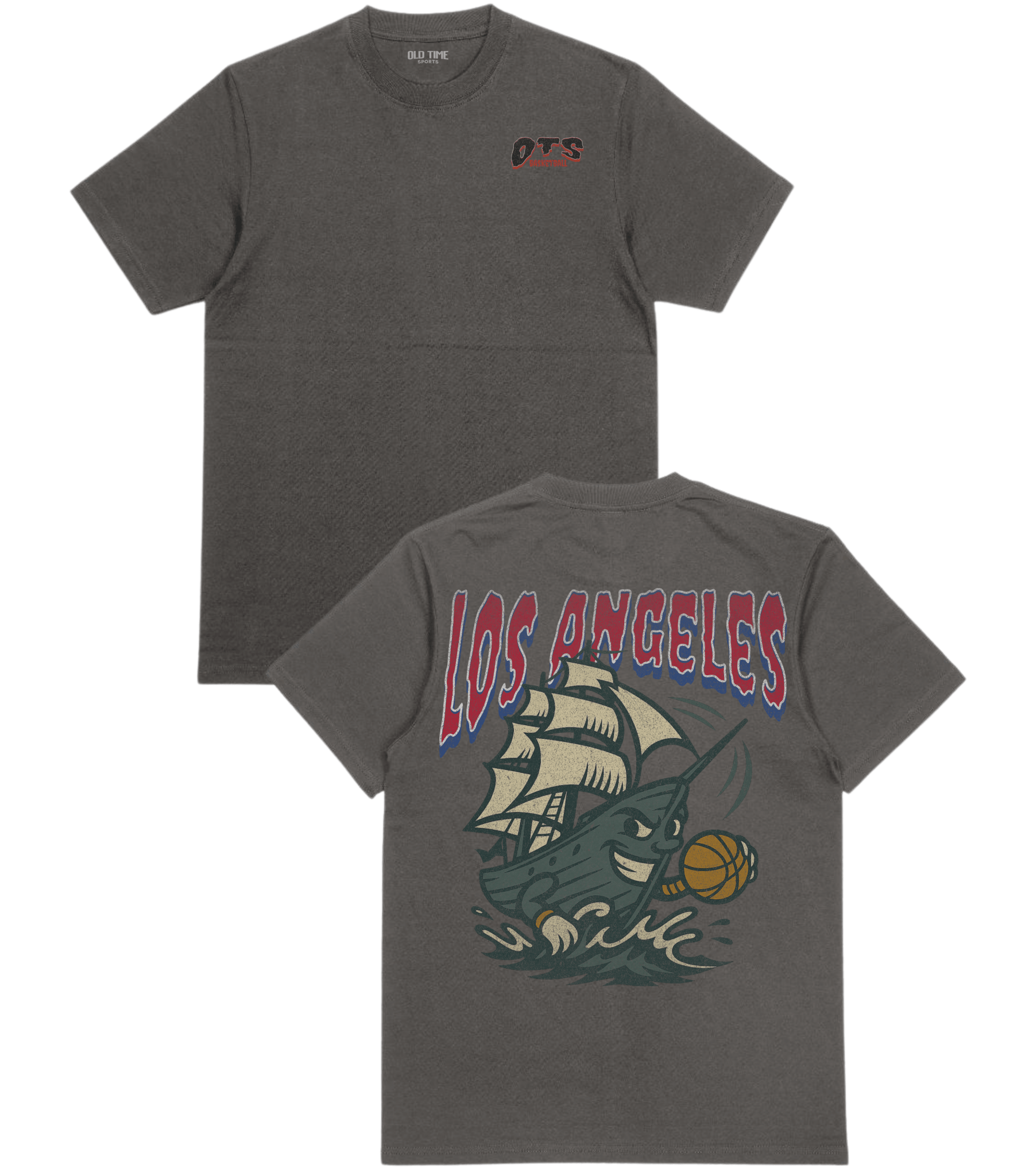 LA Basketball T-Shirt - Old Time Sports