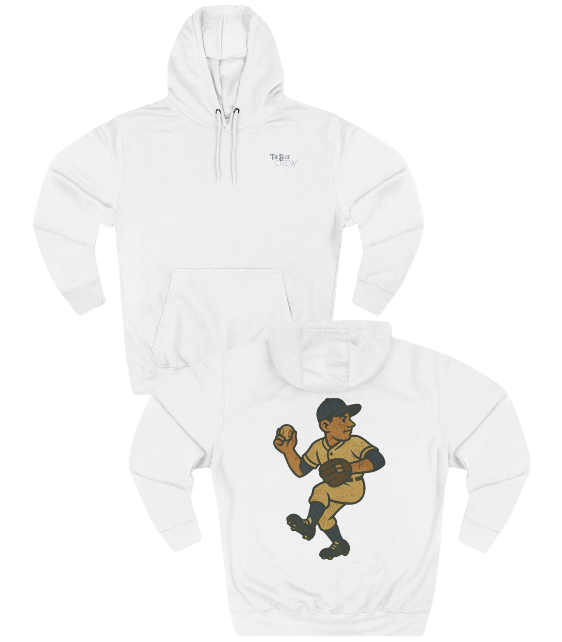 LA Blue Crew Hoodie - Old Time Sports