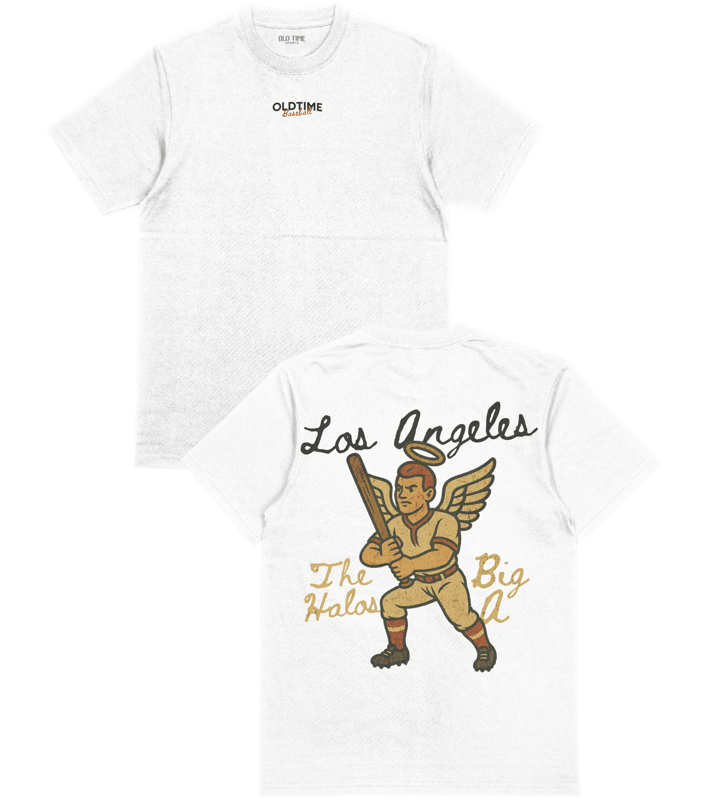 LA Halos T-Shirt - Old Time Sports