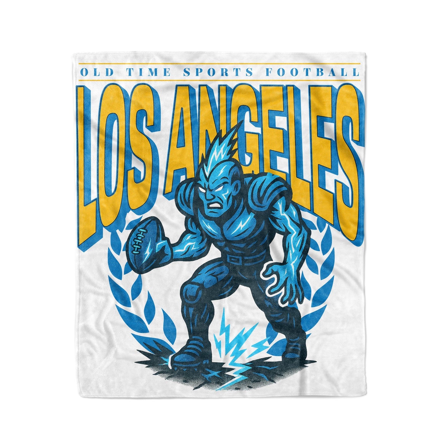 LAC Football 50x60in Fleece Blanket - Old Time Sports