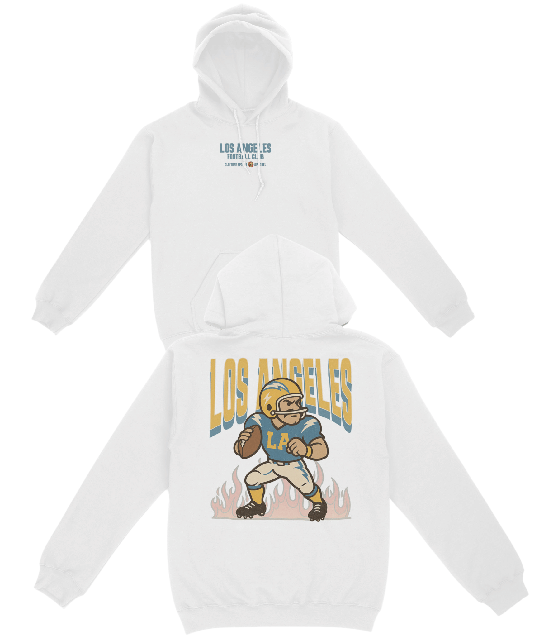 LAC Football Club Basic Hoodie - Old Time Sports