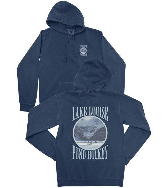 Lake Louise Pond Hockey Premium Hoodie